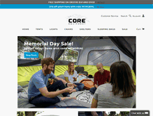 Tablet Screenshot of coreequipment.com